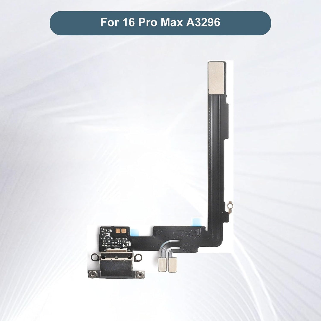 Ladebuchse Ersatzteil für iPhone 16 Pro Max A3296 Dock Connector Ladeport Ersatzteil für Reparatur