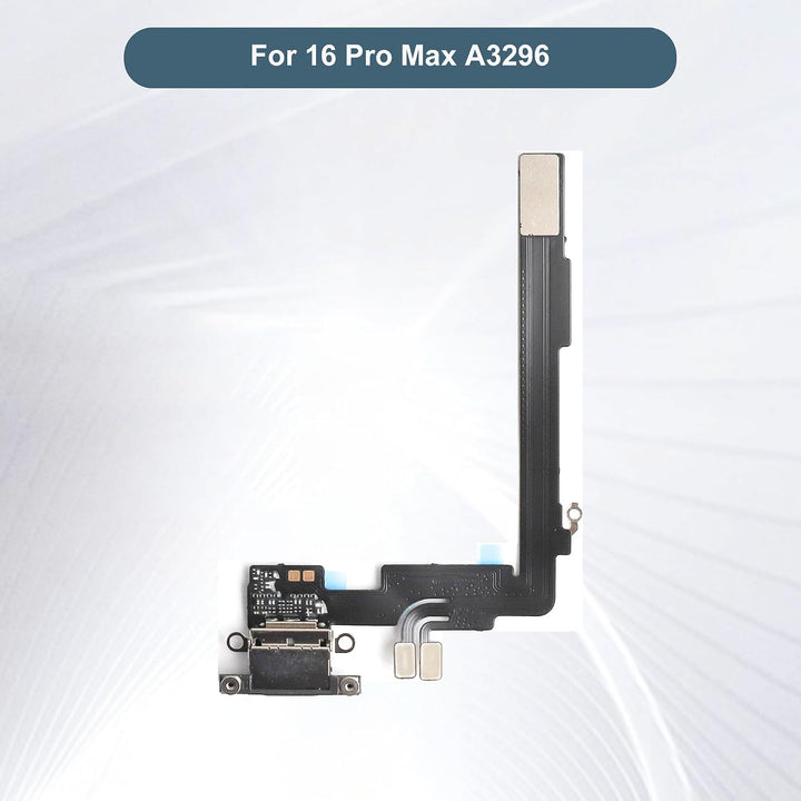 Ladebuchse Ersatzteil für iPhone 16 Pro Max A3296 Dock Connector Ladeport Ersatzteil für Reparatur
