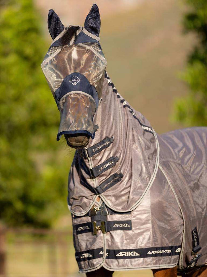 LeMieux Armour Shield Pro Fly Mask Full Fliegenmaske XS navy, XS navy