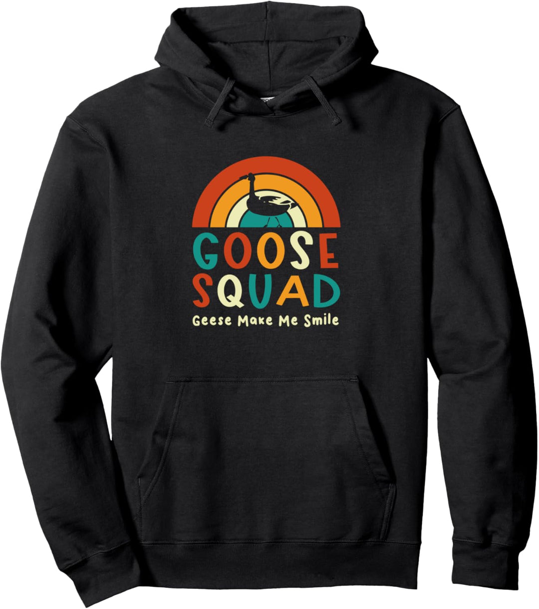 Gans Squad Niedlicher Vogel Lustige Gänse Natur Pullover Hoodie