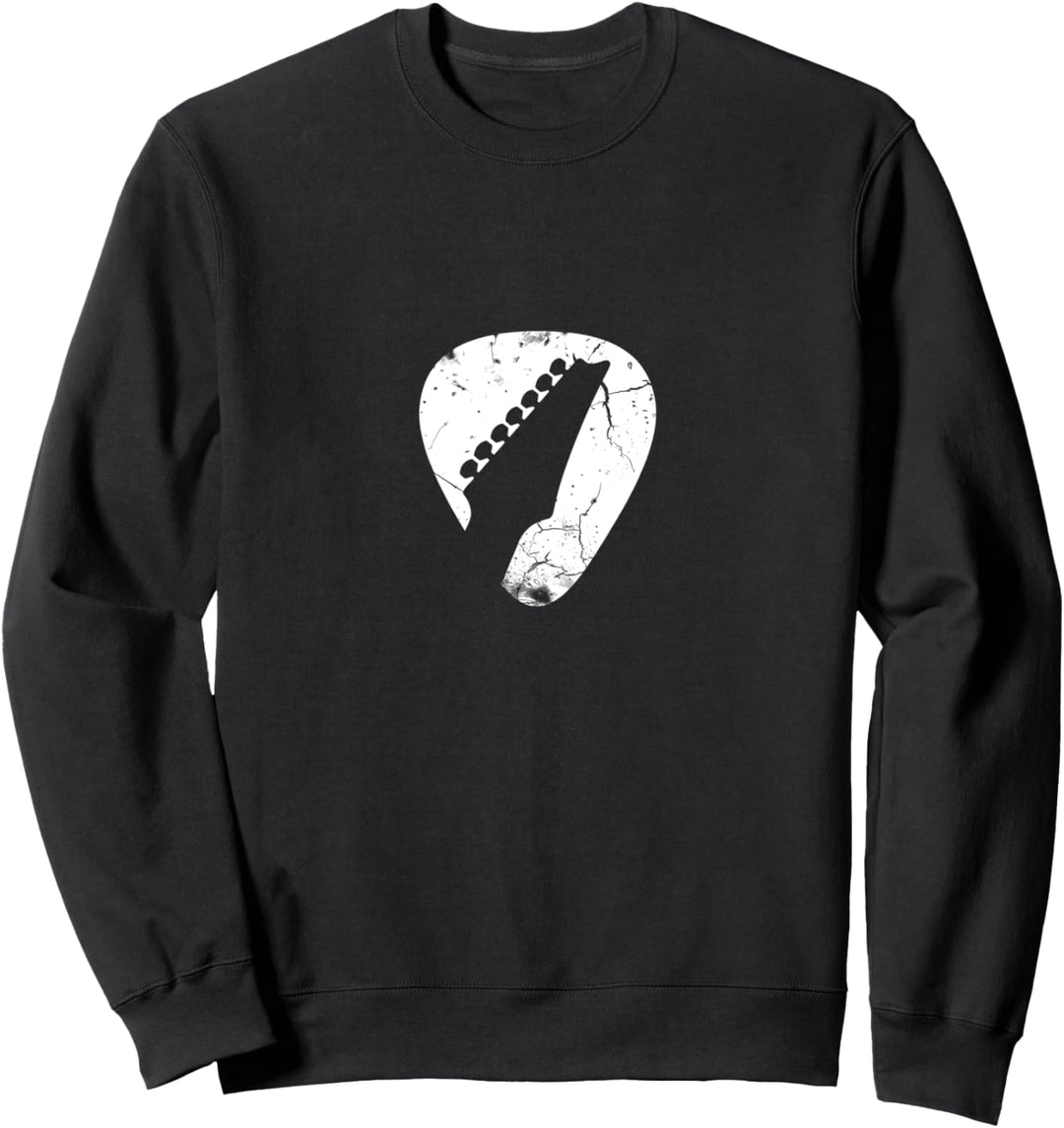 Metal Gitarre Hardcore Rock Metalhead - E-Gitarre Gitarrist Sweatshirt