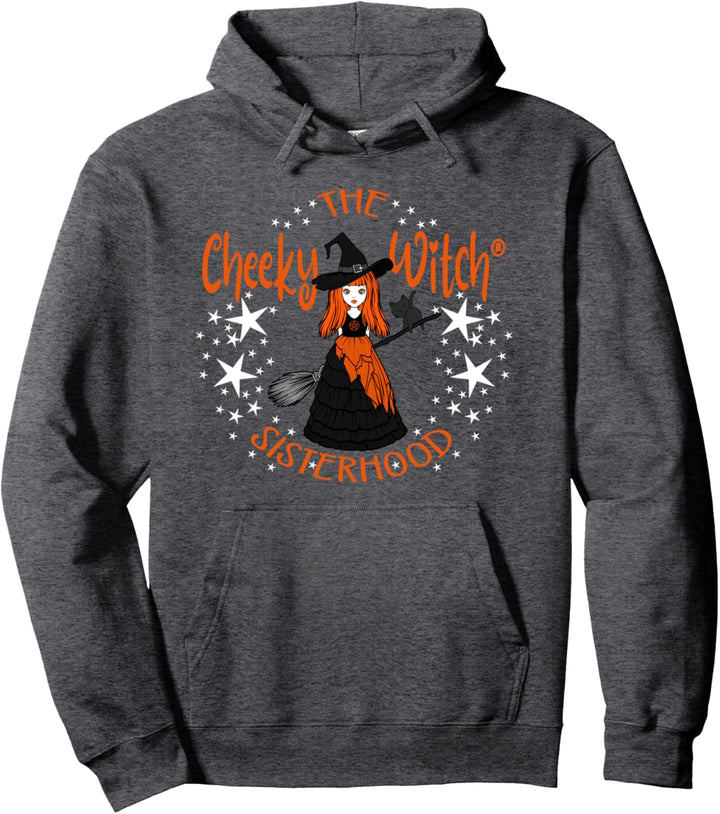 Die freche Hexe Schwesternschaft Orange Wicca Pagan Pullover Hoodie