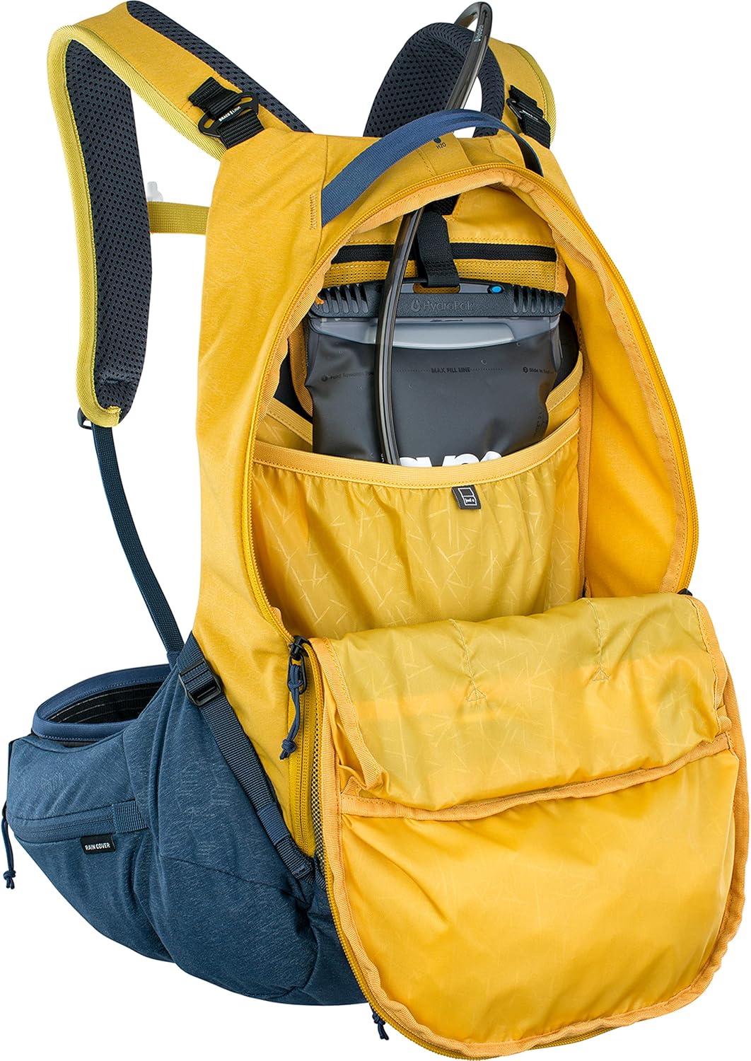 EVOC TRAIL PRO 16l Protektor Rucksack für Tagestouren &amp; Trailriding, Fahrradrucksack (Backpack mit L