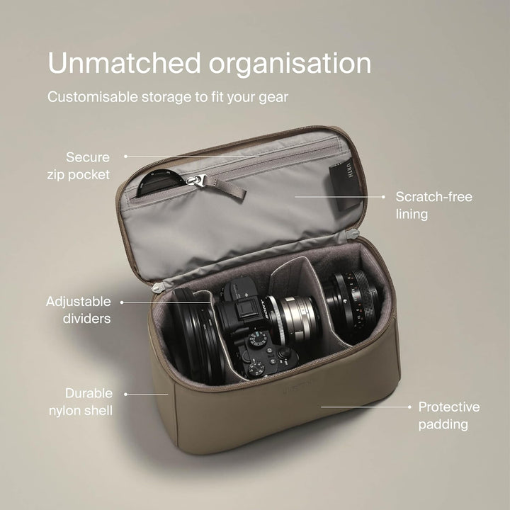 Urth Arkose 20L Modular Camera Backpack – for DSLR, Lens, 15/16” Laptop, Weatherproof + Recycled 20L