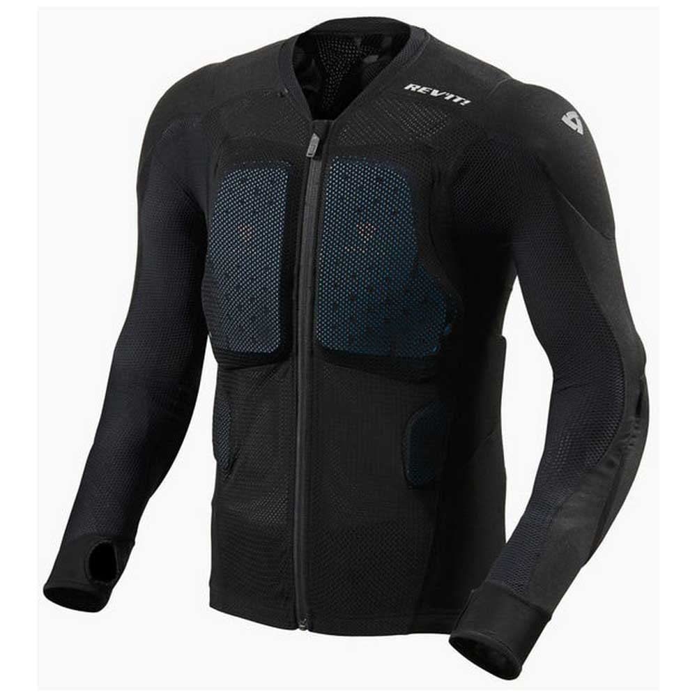Revit Proteus Motocross Protektorenjacke, schwarz, 2XL XXL Schwarz, XXL Schwarz