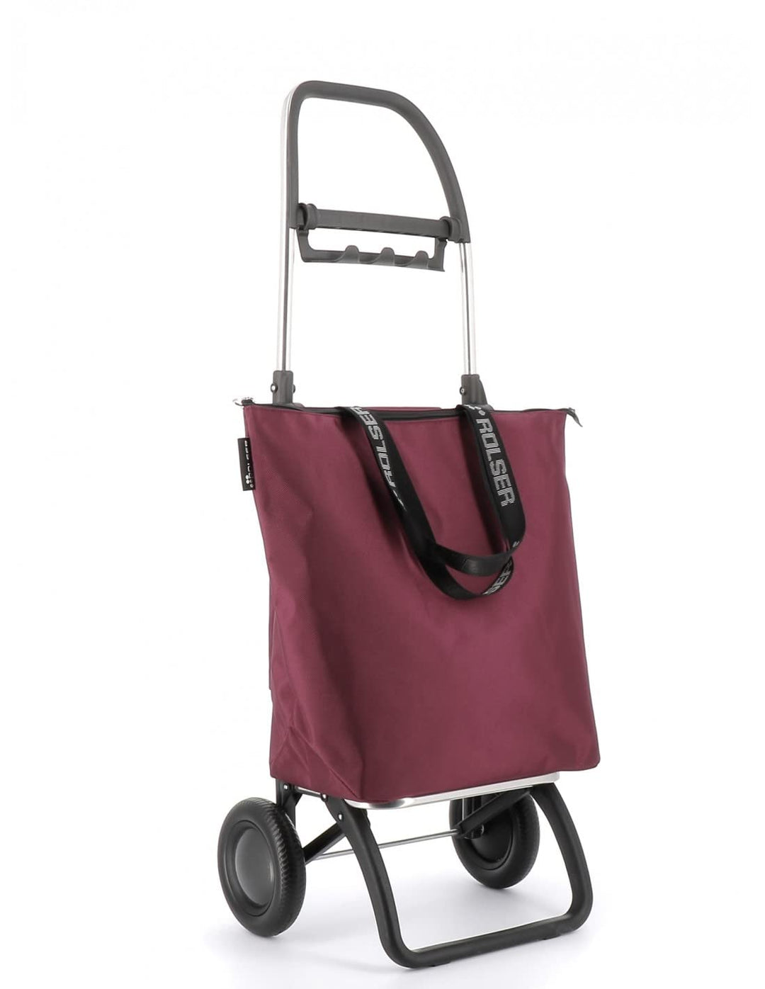 Klappbarer Einkaufstrolley Rolser Mini Bag Plus MF 2 Räder - Burdeos, Burdeos