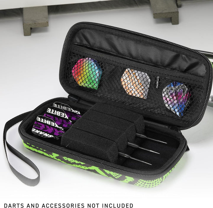 RED DRAGON Monza Dart Case Selection Snakebite Green, Snakebite Green