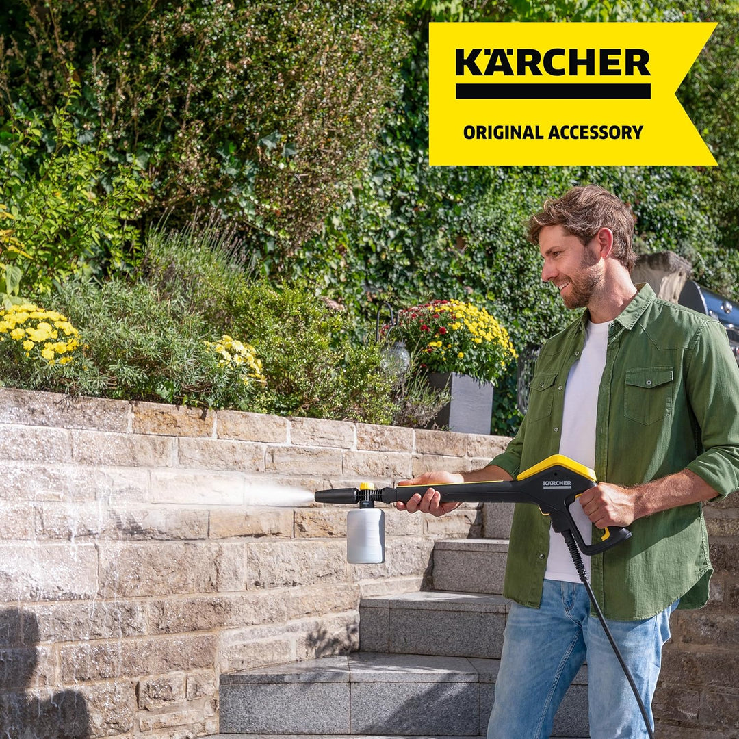 Kärcher FJ 6 Schaumdüse (Behältervolumen: 0,6 l, manuell regulierbarer Reinigungsmittelverbrauch, tr