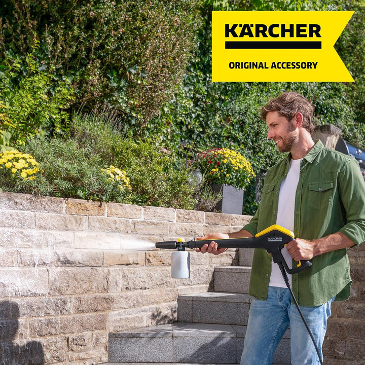Kärcher FJ 6 Schaumdüse (Behältervolumen: 0,6 l, manuell regulierbarer Reinigungsmittelverbrauch, tr
