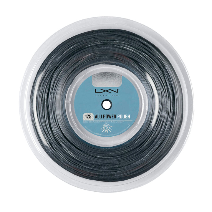Luxilon Unisex Tennissaite 220 Meter Single Grau, 220 Meter Single Grau