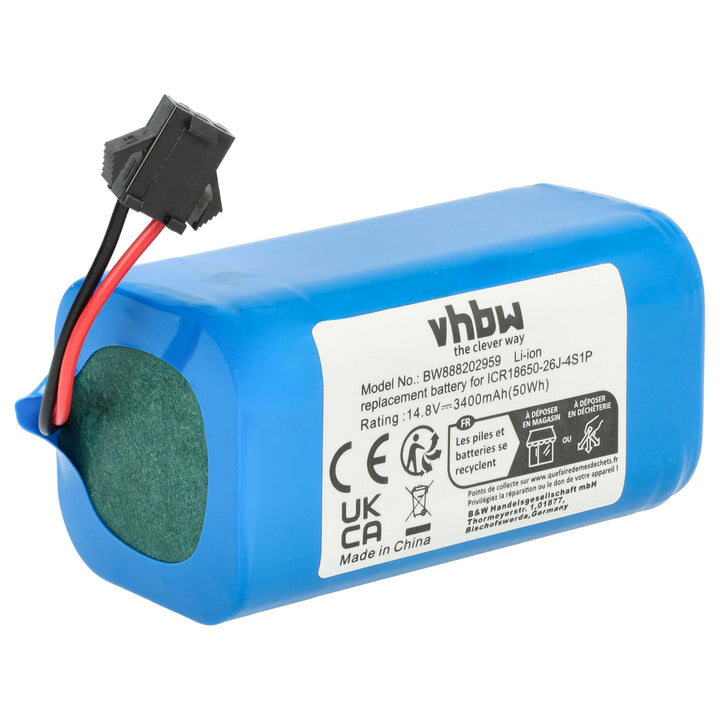 vhbw Akku Ersatz für Eufy 4INR/19/66