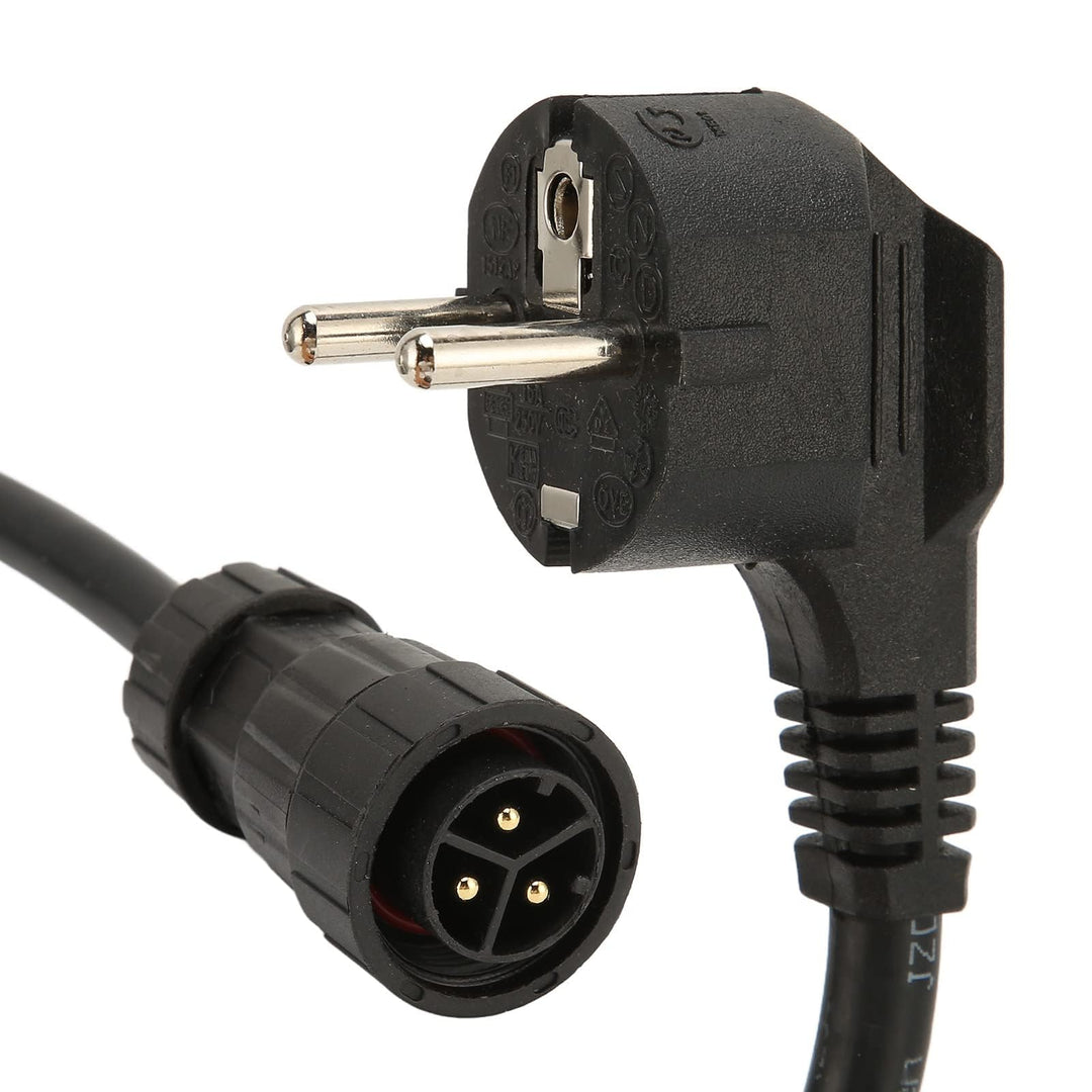 EU 220 V AC Kabel Solar Wechselrichter, 3 x 1,5 mm² Solarkabel, 3 m/10 ft AC Netzkabel, Solar Photov