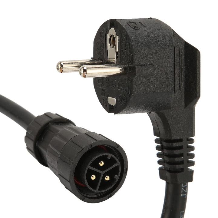 EU 220 V AC Kabel Solar Wechselrichter, 3 x 1,5 mm² Solarkabel, 3 m/10 ft AC Netzkabel, Solar Photov