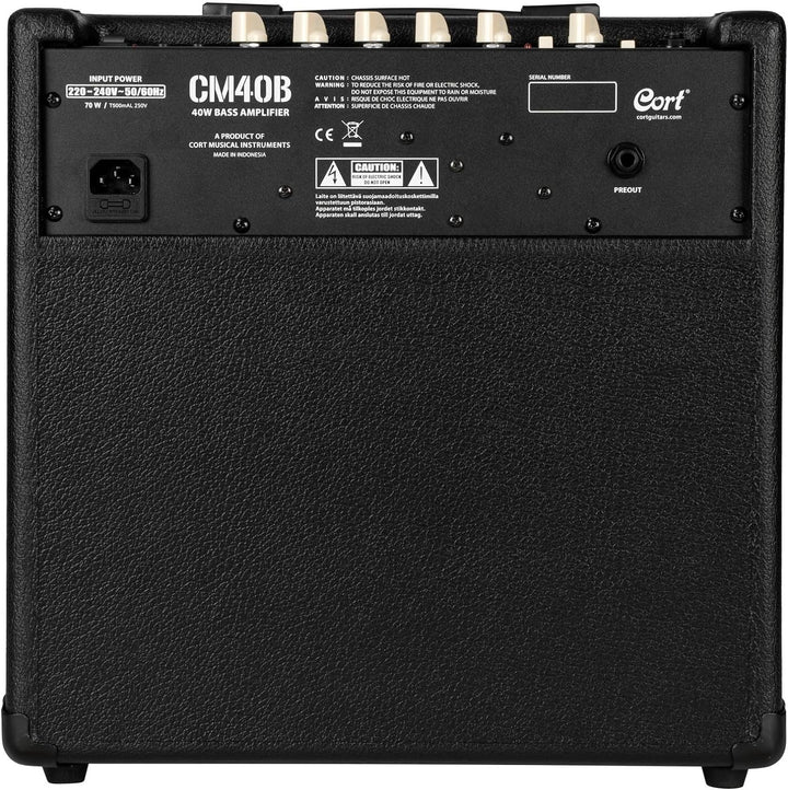 Cort CM40B – Verstärker Bass – 40 W – HP 12 Zoll