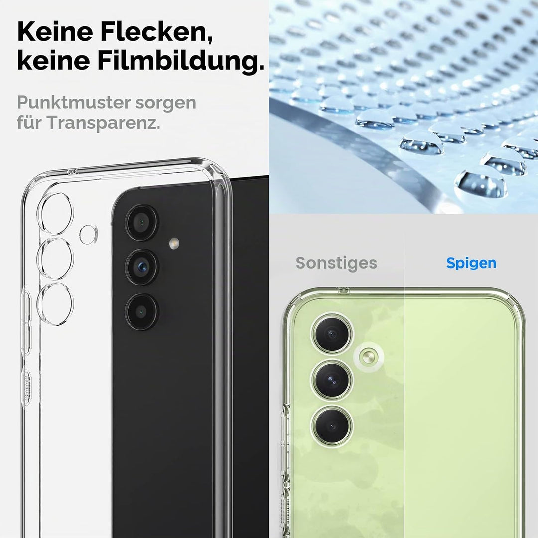 Spigen Liquid Crystal Designed for Galaxy A54 5G case (2023) - Crystal Clear Kristallklar, Kristallk