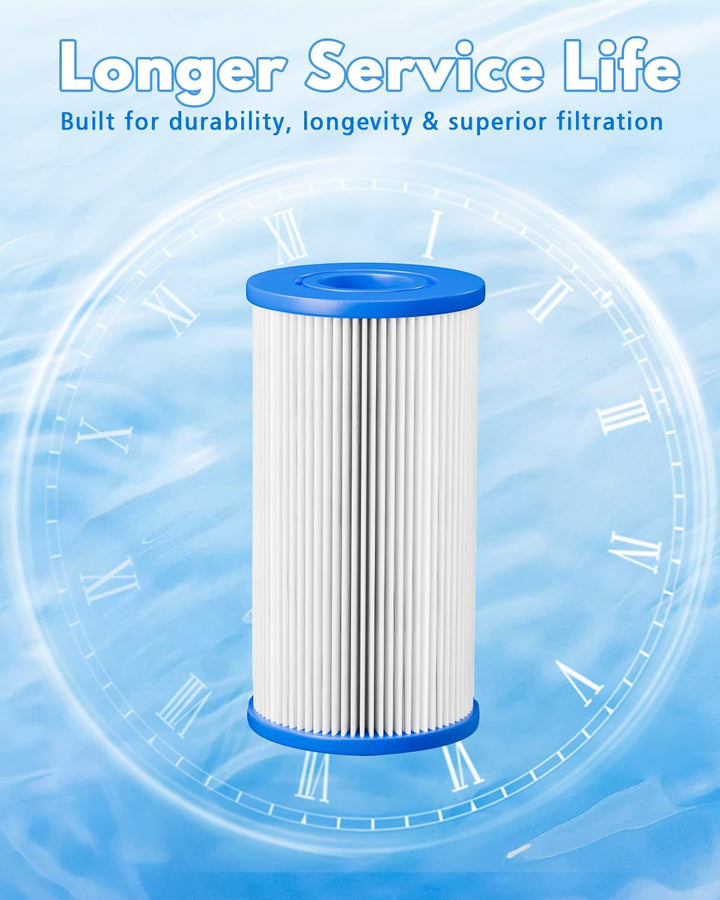 Eisbad-Filter 12.7 cm x 6.35 cm (16 Packung) Ice bath filter 5"x2.5" (16 Packung), Ice bath filter 5