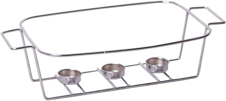 4BIG.fun Speisewärmer aus Keramik 3 L Chafing Dish Buffet-Set Keramik-Chafer Buffetwärmer Warmhalteb