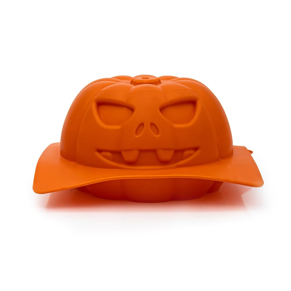 CÉCOA • 3D-Kürbiskuchenform • 100 % lebensmittelechtes Silikon • Antihaftbeschichtung • BPA-frei • P
