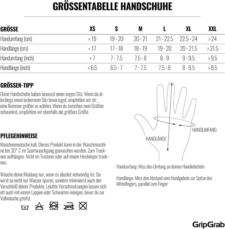 GripGrab Running Expert Vollfinger Winter Touchscreen Laufhandschuhe Jogging Handschuhe Laufen Hi-Vi