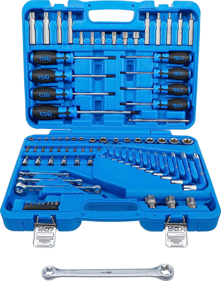 BGS 7849 | Werkzeugsortiment | E-Profil/T-Profil (für Torx) | 84-tlg.