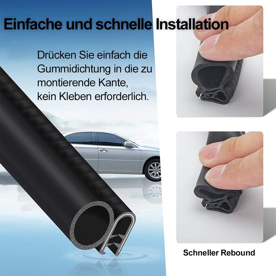 Auto Türdichtung 12 Meter Gummidichtung Türdichtungen Dichtungsprofil Universelle Schalldämmung Koff