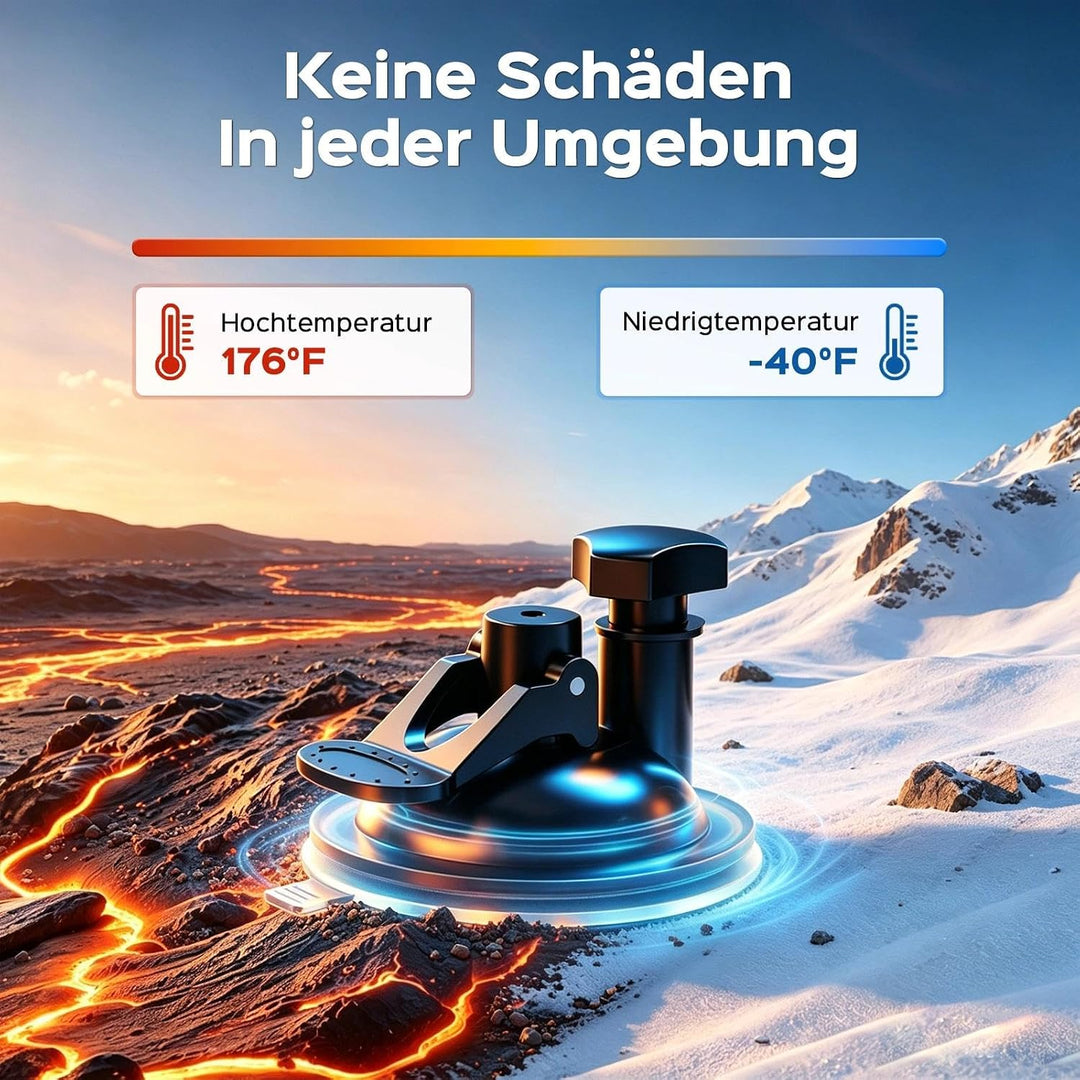 Starlink Mini Autohalterung, 2-in-1 Starlink Mini Saugnapf-Halterung mit schützender Silikonhülle, s
