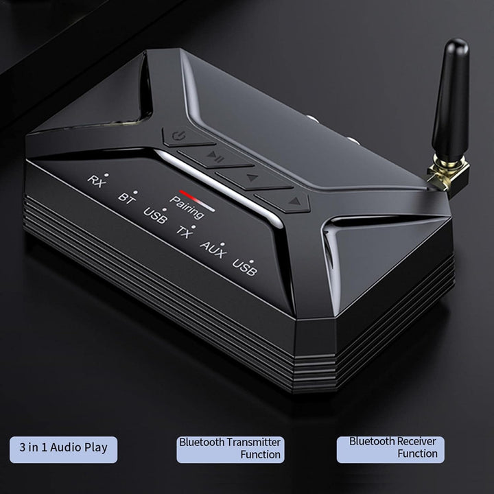 Stereo-Receiver mit | Audio-Adapter für HD-Heimstereo-Musik-Streaming-Soundsystem - für Heimmusik-St