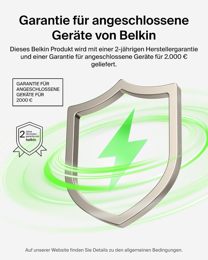 Belkin BoostCharge 10000mAh Magnetische Power Bank mit Magnetring – Beige Sandfarben, Sandfarben