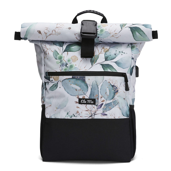 Ela Mo Rucksack Damen Schön, Komfortabel und Durchdacht 18 L (Waterleaf Gold), Waterleaf Gold