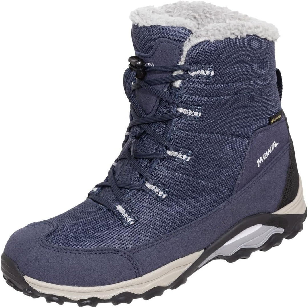 Meindl Unisex Kinder Winterstiefel Yolup Junior GtxSchneestiefel 27 EU Marineblau, 27 EU Marineblau