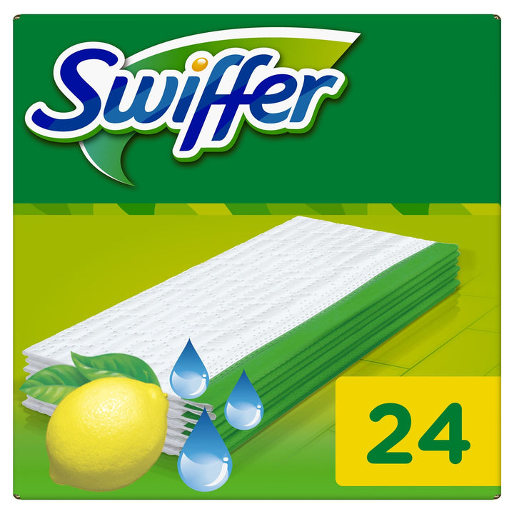 Swiffer Wet Wischtücher Nachfüllpackung, 6er Pack (6 x 24 Stück)