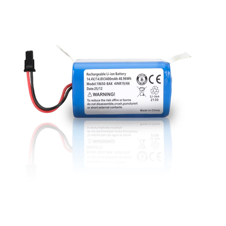 3400mAh 14,4V Akku kompatibel mit Kyvol Cybovac L20 E20 E30 E31, Coredy R750 G800 G850, Laresar Gran