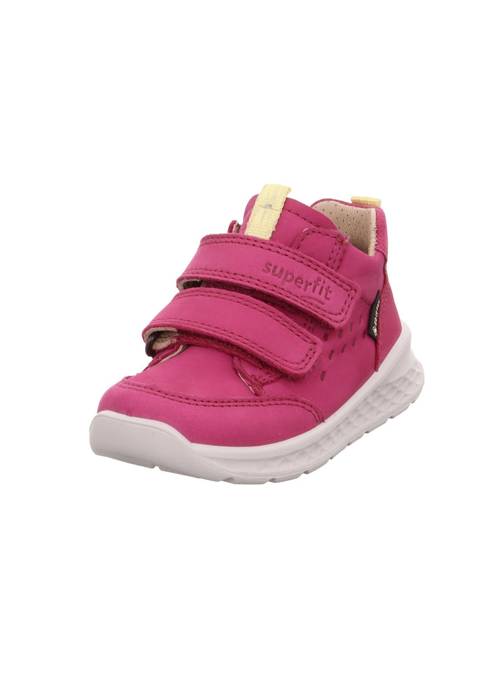 Superfit Mädchen Breeze Lauflernschuh, Pink Gelb 5510