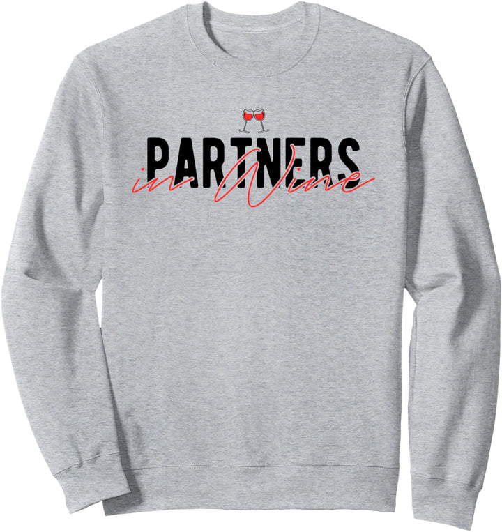 Statement Lustiger Wein Spruch Weinfest Weinkenner Geschenk Sweatshirt