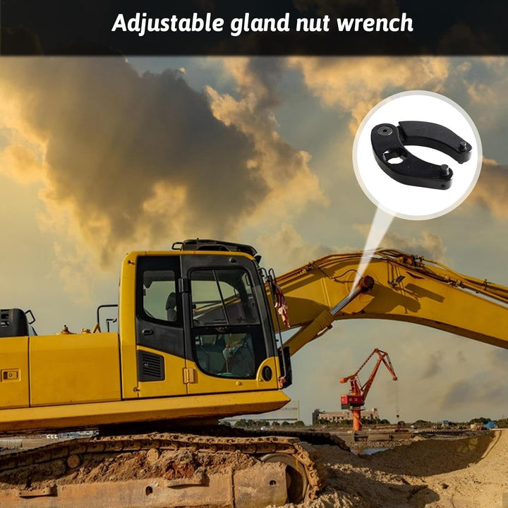 Hydraulikzylinder-Schraubenschlüssel, verstellbarer Stopfbuchsenmutternschlüssel | Einstellbares Wer