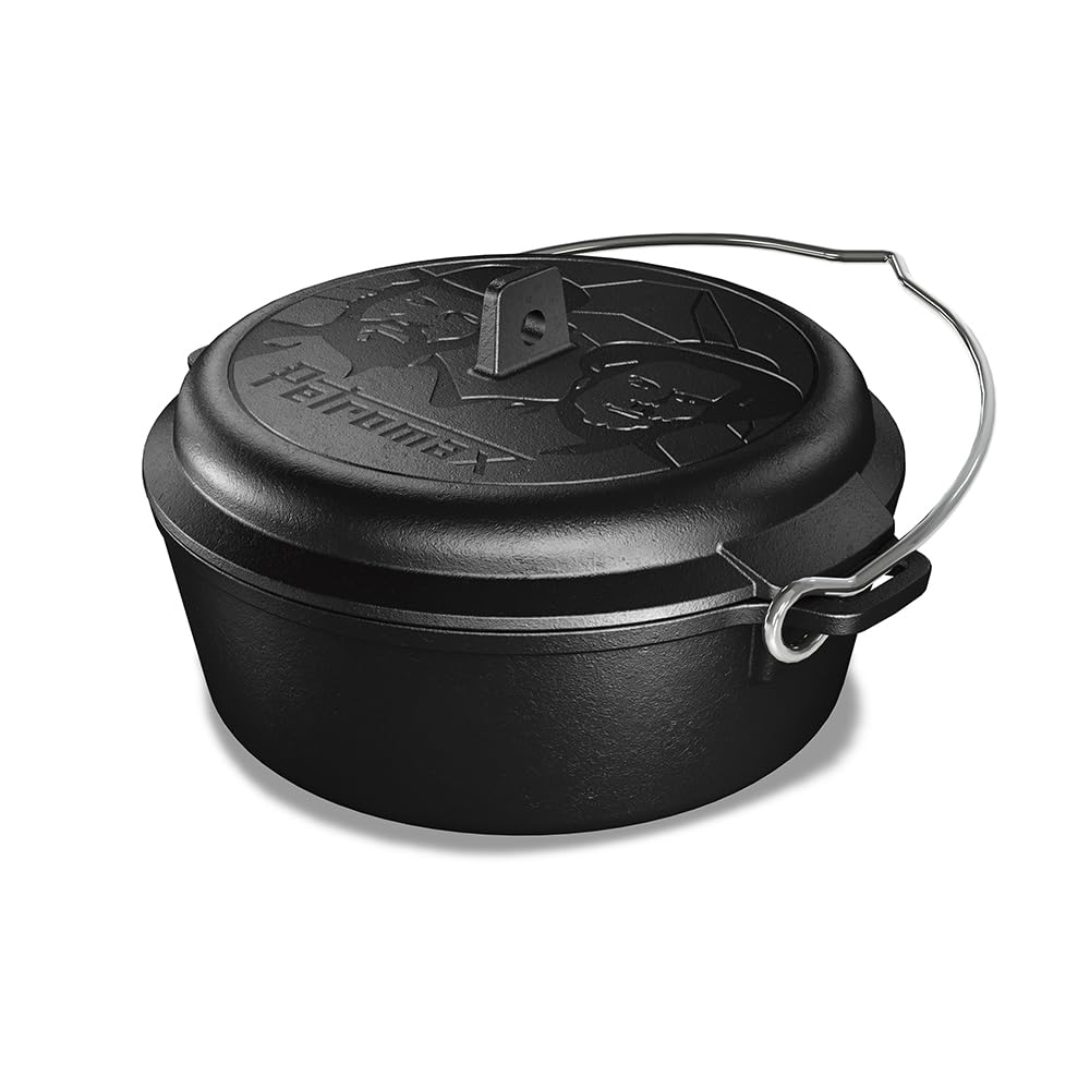 Petromax Spencer Hill Feuertopf FT3 Essential Dutch Oven Gusseisen Gusstopf, Gusstopf