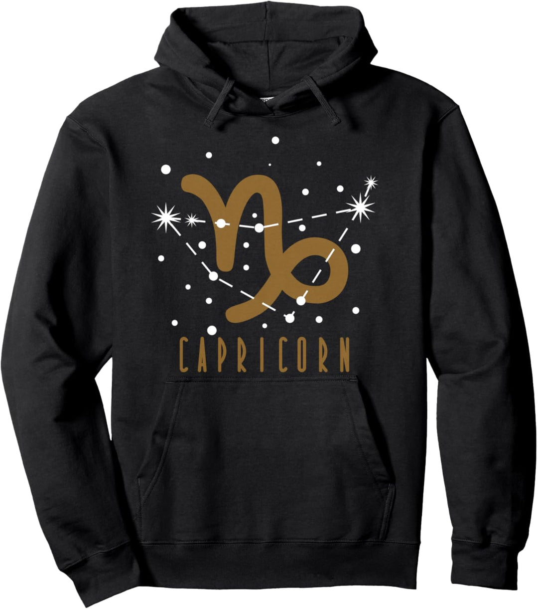 Sternzeichen Steinbock "Steinbock" Pullover Hoodie