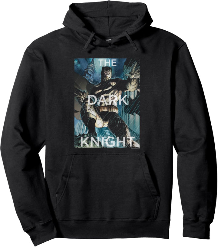 Batman Fighting the Storm Pullover Hoodie