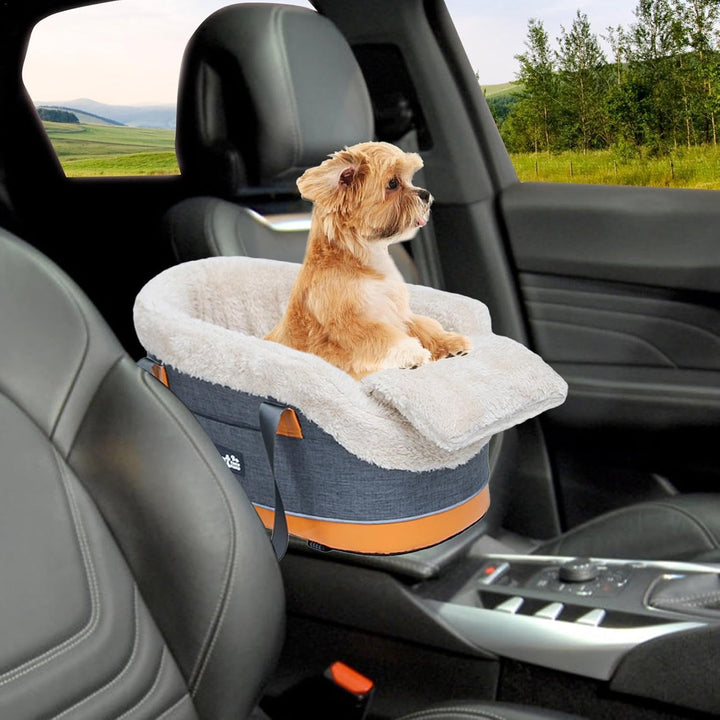 Hunde-Autositz-Konsole, tragbarer Haustier-Autositz, Armlehne, Mittelkonsole, Haustier-Autositz, Hau