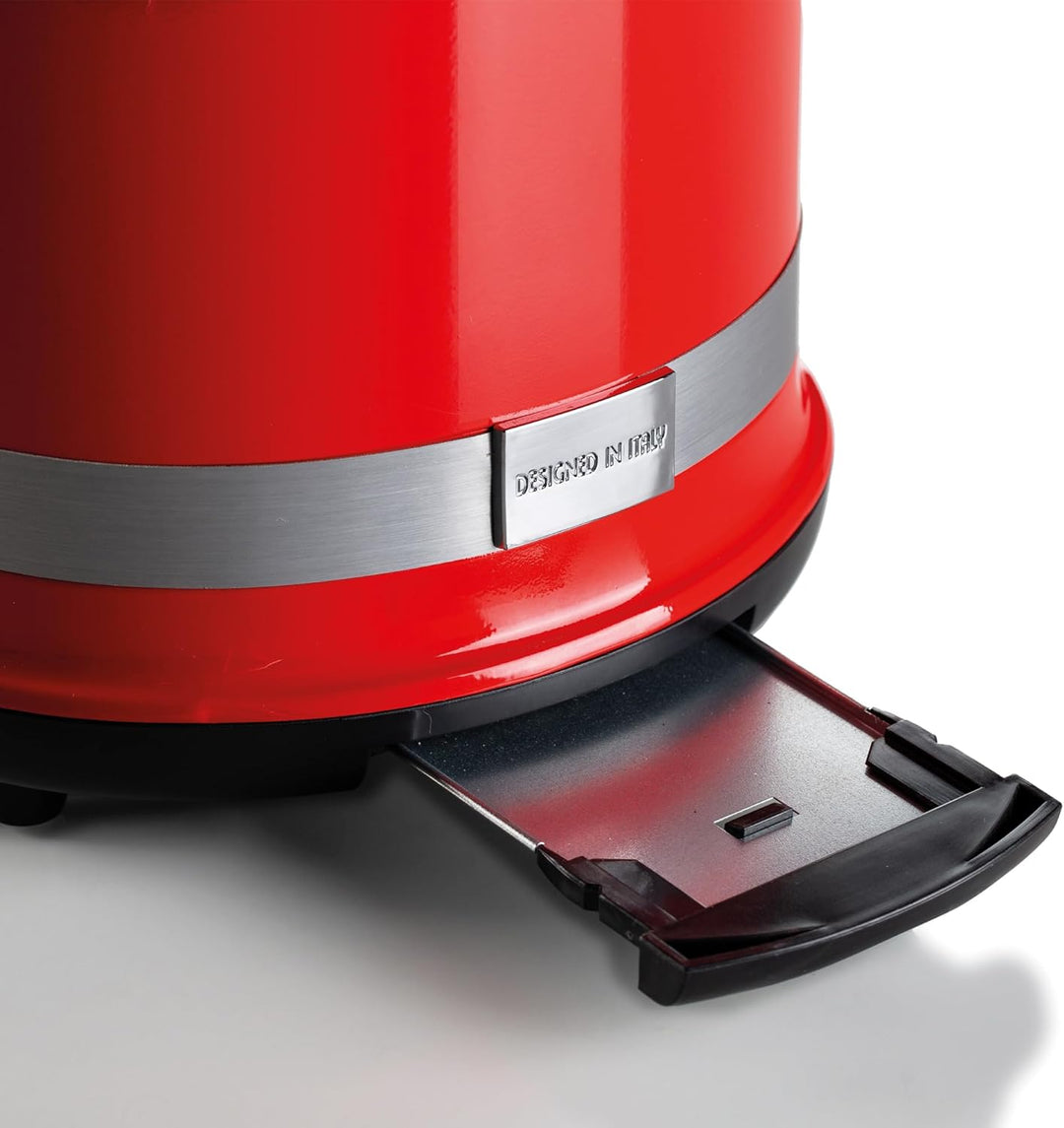 Bialetti Moderna Toaster SilberOne Size, Rot