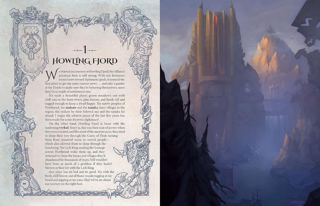 World of Warcraft: Exploring Azeroth - Northrend, Gebundenes Buch