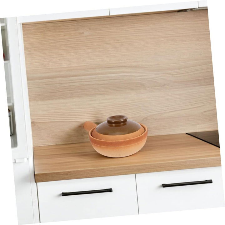 COLLBATH Tonkochtopf Mit Deckel Kochtopf Für Reissuppe Und Schmoren Asiatischer Topf Für Familienfei
