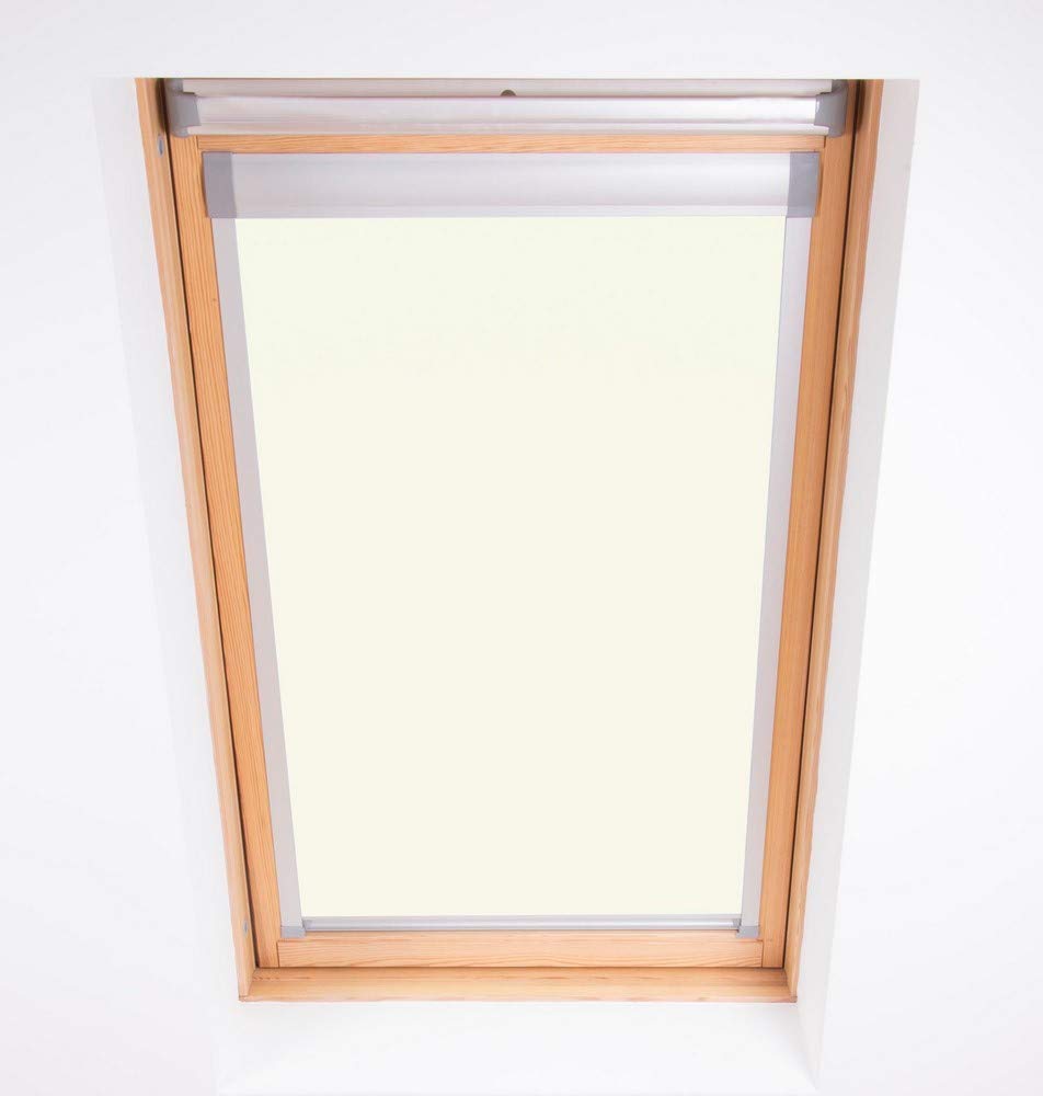 Bloc Skylight Rollo für Velux Dachfenster Blockout, weiss, MK06 MK06 Für Velux Dachfenster White, MK