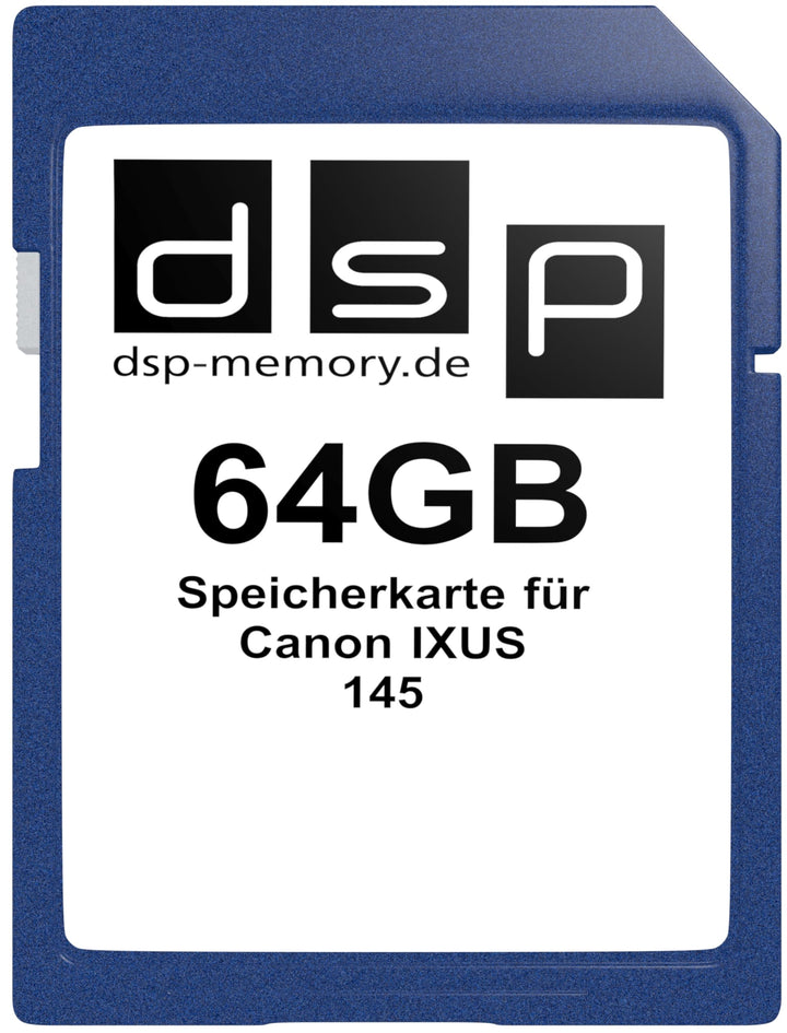 64GB Speicherkarte für Canon IXUS 145