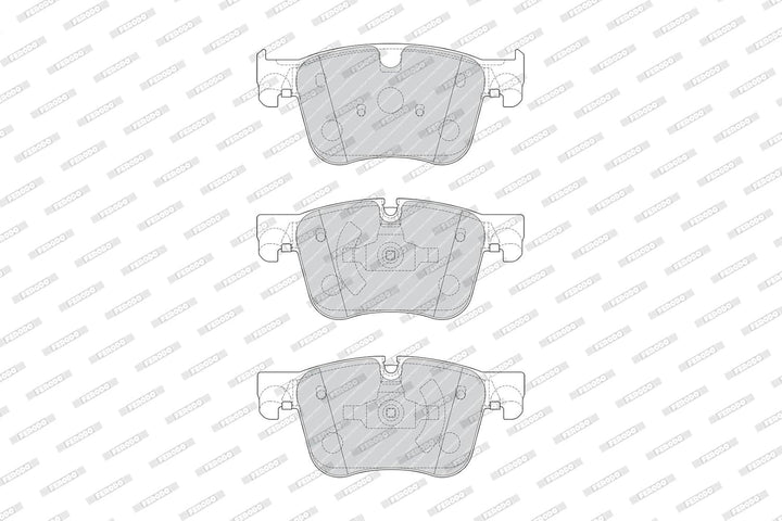Ferodo fdb4765 Bremsbelag, Set von 4