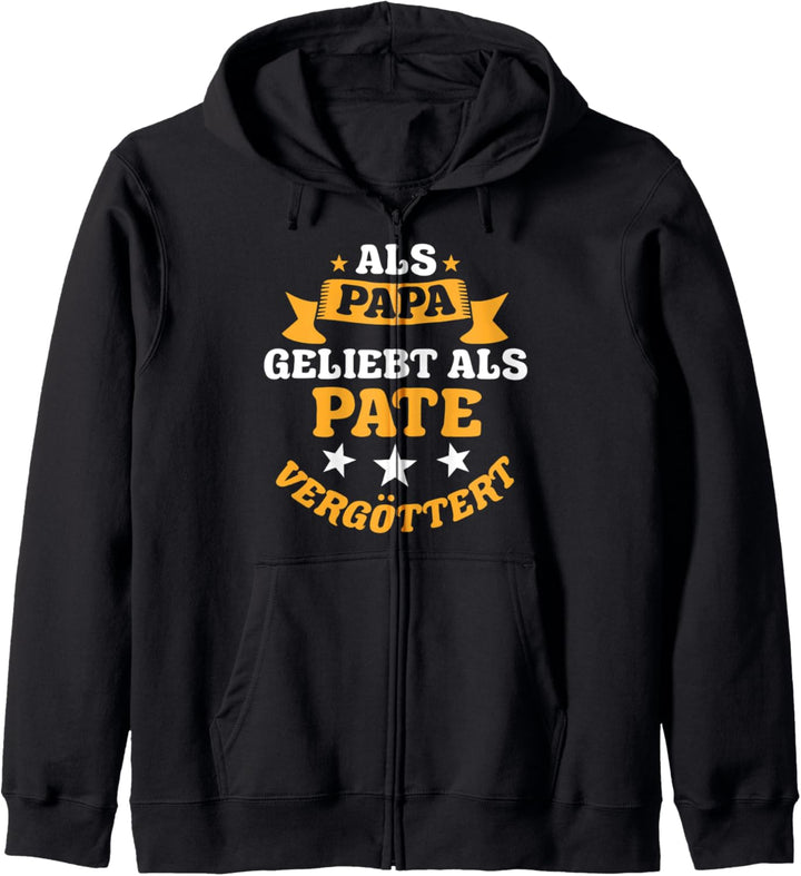 Pate Patenonkel Bruder Taufzeuge Taufpate Kapuzenjacke