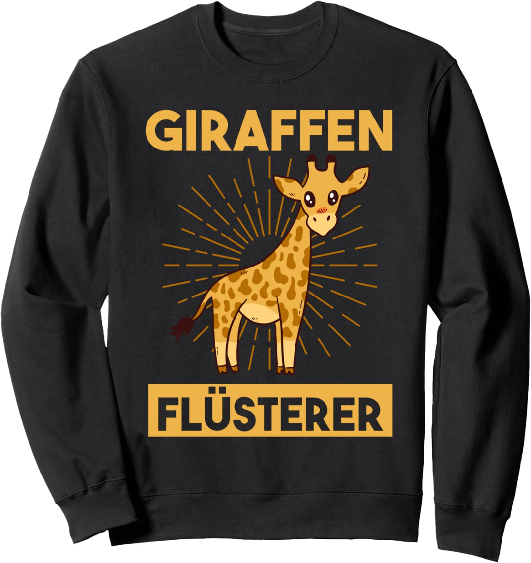 Giraffe Flüster Sweatshirt
