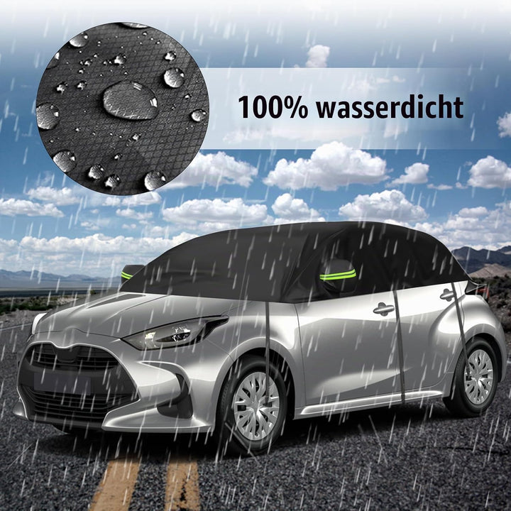 Halbe Autoabdeckung Ersatz für Toyota Yaris 2013-2024 XP150 Hatchback, Halbgarage, Verdickter Allwet