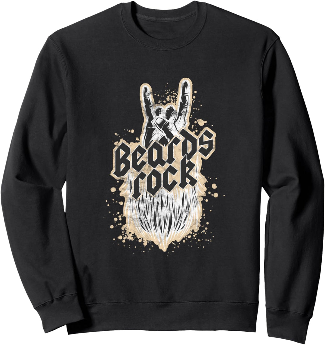 Beards rock - Bärte sind geil - Bartträger Sweatshirt