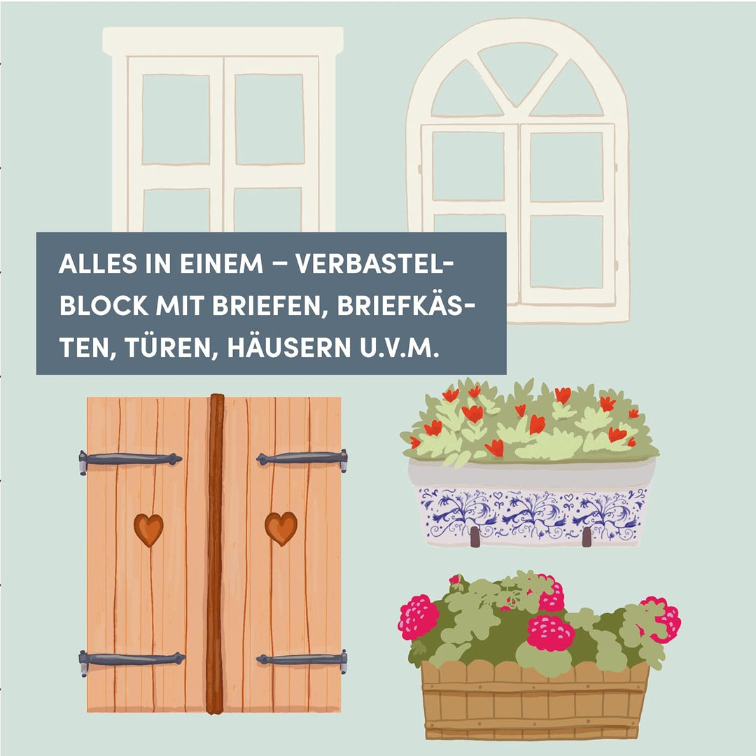 Das blitzschnelle Wichtel-Verbastelbuch: Papier-Accessoires zum Ausschneiden für die Wichteltür, Tas